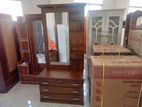 Teak Dressing Table with Cupboard