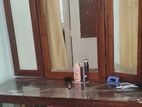 Teak Dressing Table with Mirror