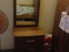 Teak Dressing Table with Mirror
