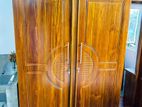 Teak Elegant 2 Door Based Wardrobe Code 83837