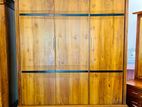 Teak Elegant 3 Door Drawer Based Almary Code 82737