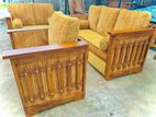 Teak Elegant Ex Heavy Large Sofa Set with Stone Table Code 83736