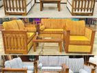 Teak Elegant Larag Indin Box Sofa Set With Stone Table Code 83736