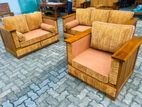 Teak Elegant Luxury Indin Box Sofa Set with Stone Table Code 83736