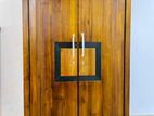 Teak Elegant Modern 2 Door Based Almary Code 73736