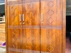 Teak Elegant Modern 3 Door Based Wardrobe Code 88336