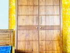 Teak Ex Heavy 2 Door Full Based Top Light Wardrobe Code 6189