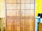 Teak Ex Heavy 2 Door Wardrobe with Top Light Code 7299