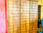 Teak Ex Heavy 3 Door Full Based 7ft Wardrobe Code 6189