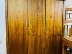 Teak Ex Heavy 3 Door Wardrobe 7ft Code265