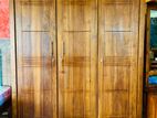 Teak Ex Heavy 3 Door Wardrobe Code 6189