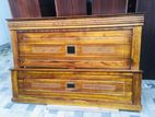 Teak Ex Heavy Box Bed 5*6 Ft Code 4879