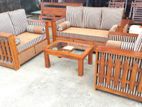 Teak Ex Heavy Larag Indin Box sofa set with stone table code 83836