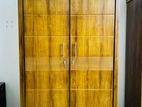 Teak Ex Heavy Top Light Bottom Drawers 2 Door Based Wardrobe Code 719