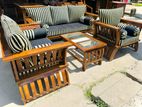 Teak Ex Larag Rosam Sofa Set with Stone Table Code 83366