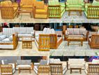 Teak Ex Larag Sofa Set with Stone Table Code 83737