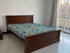 Teak Bed with Mettress