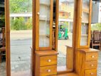 Teak Full Mirror Dressing Table Code 93837