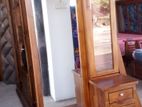 Teak Full Mirror Light Dressing Tables