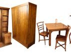 Teak Furniture Set තේක්ක ගෘහ භාණ්ඩ