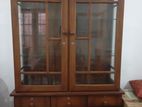 Teak Glass Cabinet