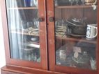 Teak Glass Cupboard