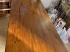 Teak Glass Table