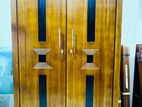 Teak Heavy 2 Door Based Wardrobe Almirah Code 618