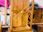 Teak Heavy 2 door Display Cupboard code390