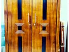 Teak Heavy 2 Door Full Based Wardrobe Code 357