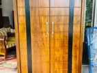 Teak Heavy 2 Door Full Based Wardrobe Code 6189