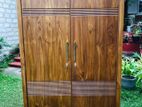 Teak Heavy 2 Door Wardrobe 7 Ft Code 56899