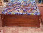 Teak Heavy Bed 6ft *5ft