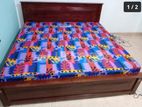 Teak Heavy Bed 6ft *5ft