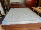 Teak Heavy Bed 6ft / 5ft