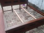 Teak Heavy Bed 72*72