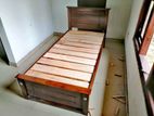 Teak Heavy Box Bed 48*72 Code 456