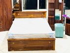 Teak Heavy Box Bed 60*72 Code 346