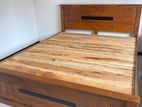 Teak Heavy Box Bed 60*72 Code 546