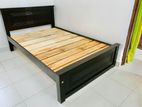 Teak Heavy Box bed 60*72 code 598