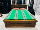 Teak Heavy Box Bed 60*72 Code