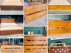 Teak Heavy Box Bed ---60x72