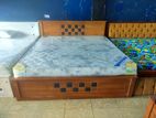 Teak Heavy Box Bed And Arpico 7inch Flexiform Spring Mattress 60x72