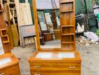 Teak Heavy Box Modern Dressing Table with LED Light