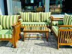 Teak Heavy Larag Sofa Set Code 83736