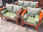 Teak Heavy Larag Sofa Set with Stone Table Code 83837