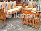 Teak Heavy Larag Sofa Set with Stone Table Code 83867