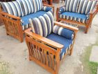 Teak Heavy Large Sofa Set with Stone Table Code 83736