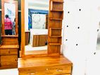 Teak Heavy Light Dressing Table Code 6188