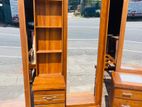 Teak Heavy Modern 7ft Full Hight Mirror Dressing Table